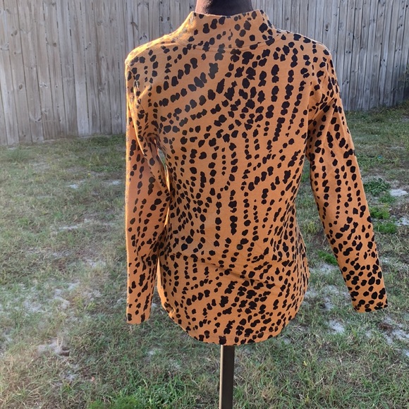 ISAAC MIZRAHI Leopard Pullover Sweater S - Picture 6 of 6